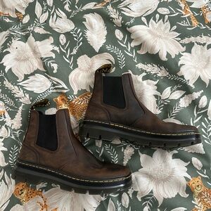 Dr. Martens Crazy Horse Leather Casual Boots